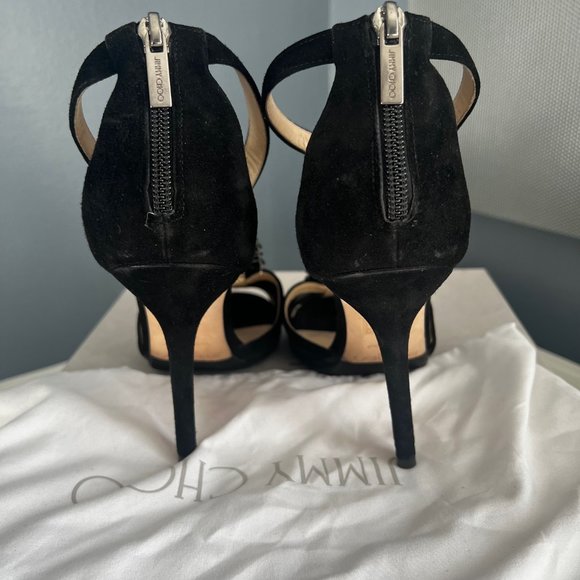 Jimmy Choo Fortune black beaded heels - Picture 4 of 10